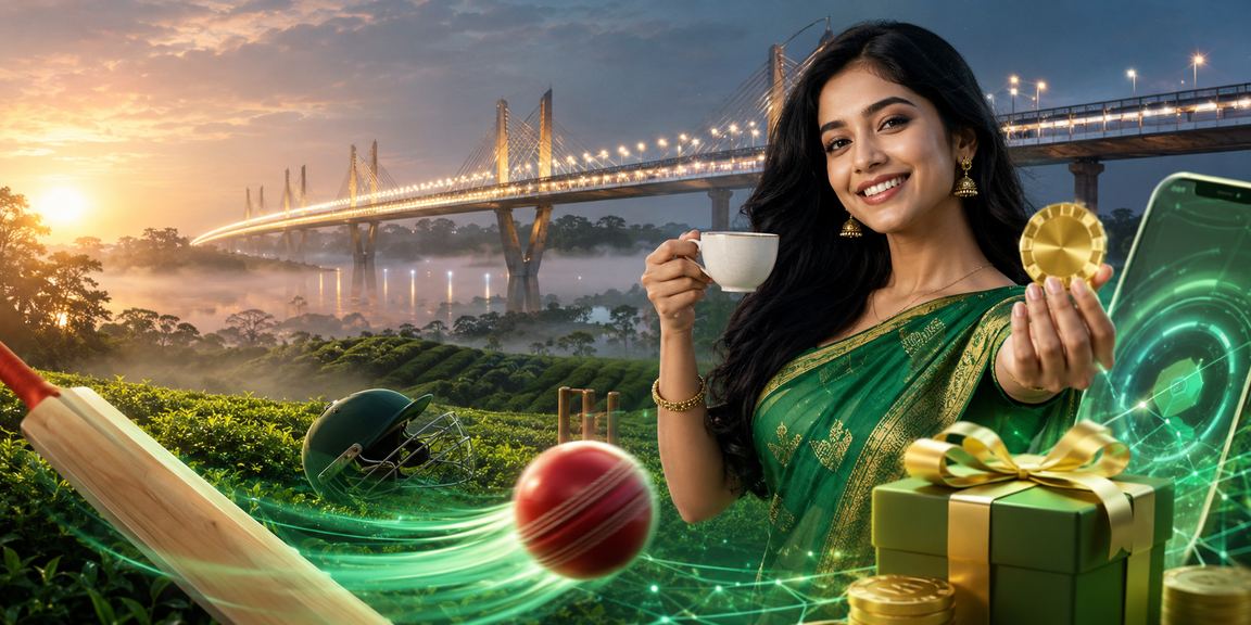 বরিশালের চা বাগানে ক্রিকেট বেটিং পরিবেশ