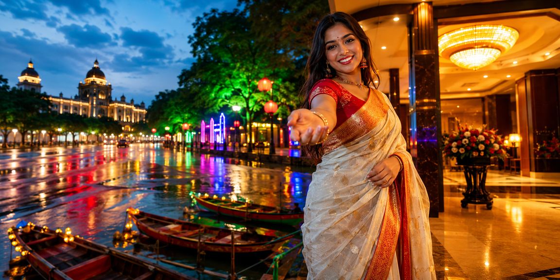 রাজশাহীতে পহেলা বৈশাখে k90 ক্যাসিনো বিনোদন উপভোগ করছেন একজন